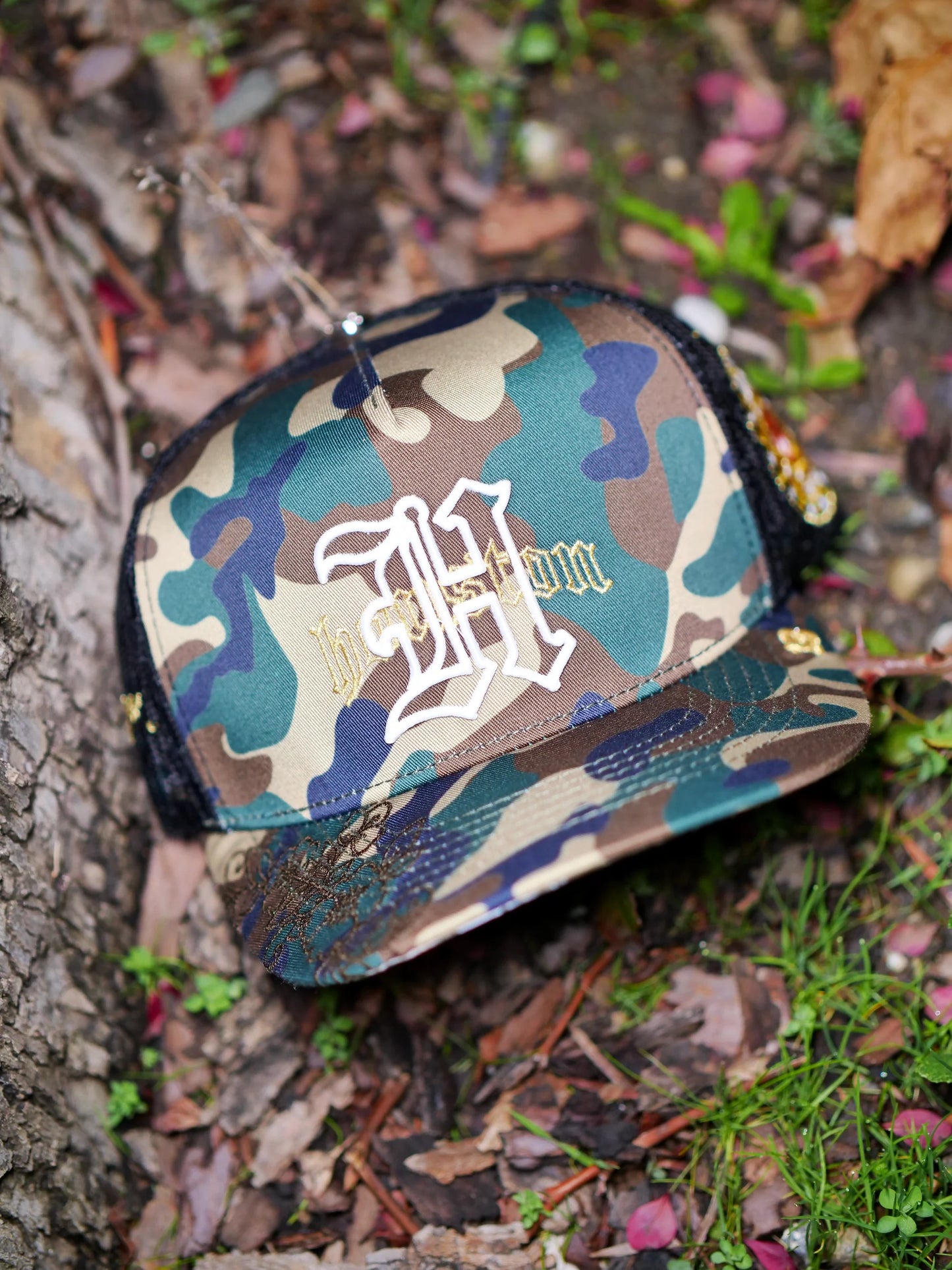 OG H-Town Premium Snapback 37 of 150 (Green Camo) by Daniel Luu