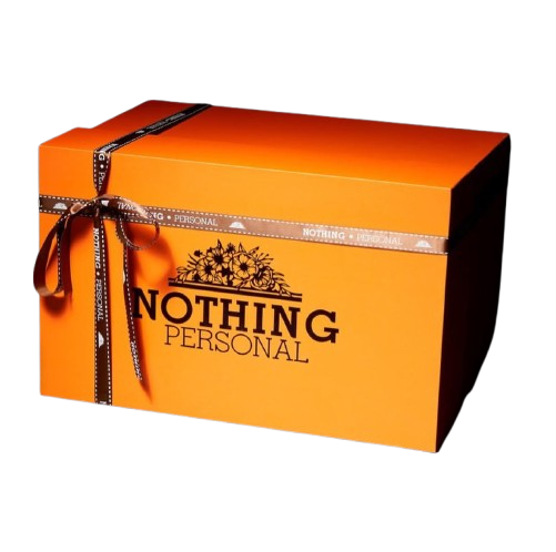 Nothing Personal Hermes Birkin Bag Flower Vase - Orange