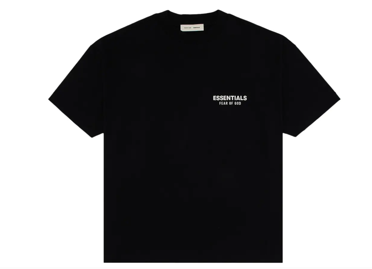 Fear of God Essentials Classic Fit T-Shirt (SS25) Jet Black