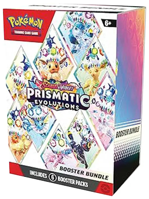 Pokémon Scarlet & Violet Prismatic Evolutions Booster Bundle