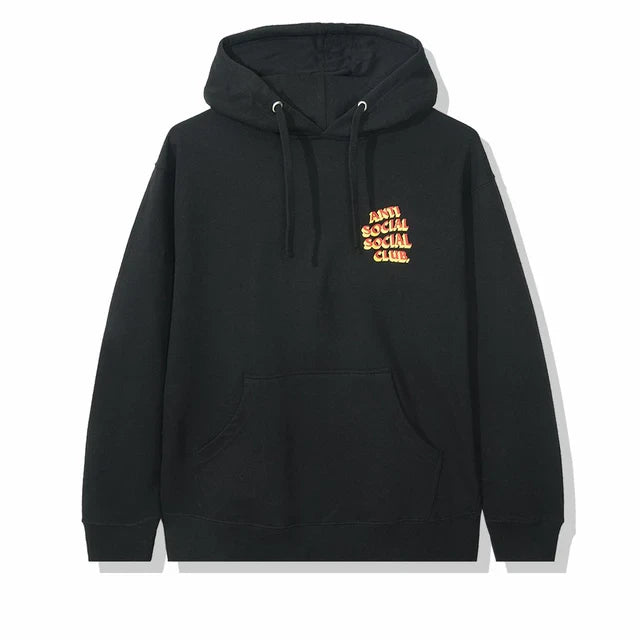 Anti Social Social Club Popcorn Hoodie Black