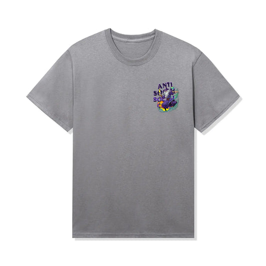 Anti Social Social Club Sleave Medium Grey Tee