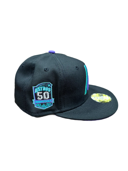 Astros 50th Ann. Black/Purple UV