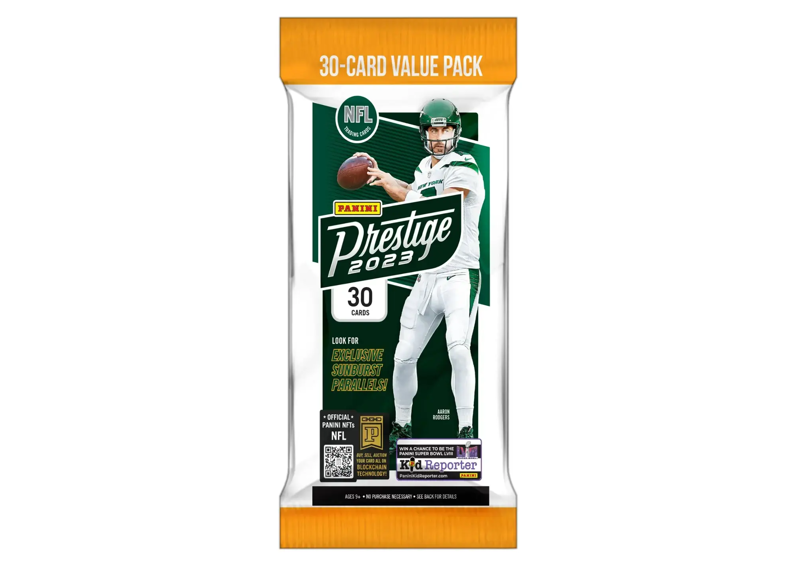 2023 Panini Prestige Football Fat Pack - 30 Packs