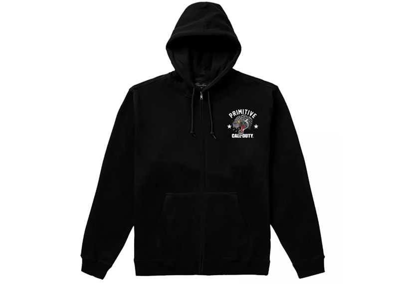 Primitive Skate X Call Of Duty Black Jaguar Zip Hoodie