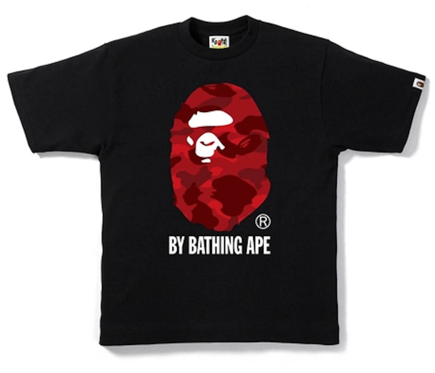 BAPE Color Camo By Bathing Tee Black/Red