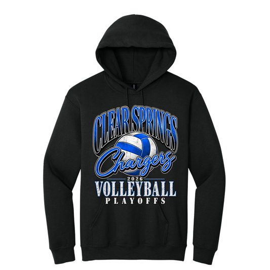 Clear Springs 2026 Volleyball Playoff Hoodie - (Pre-Order)