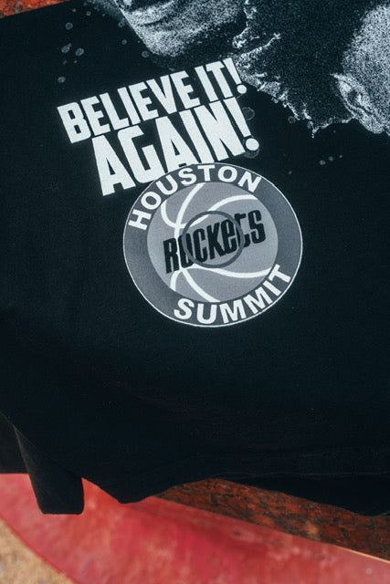 Houston Rockets 'Legends In The Making' Tee - Black Garment Dye
