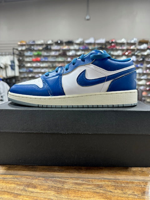 Jordan 1 Low SE Industrial Blue (GS) - Size 7Y (Pre-Owned)