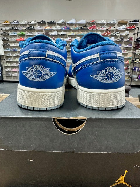Jordan 1 Low SE Industrial Blue (GS) - Size 7Y (Pre-Owned)