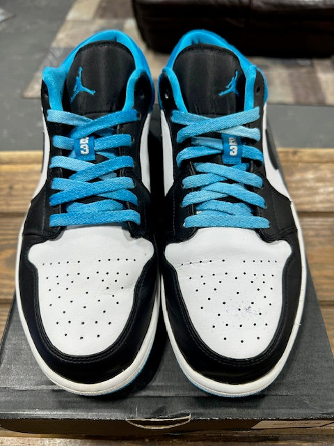 Jordan 1 Low Laser Blue - Size 12 (Pre-Owned)
