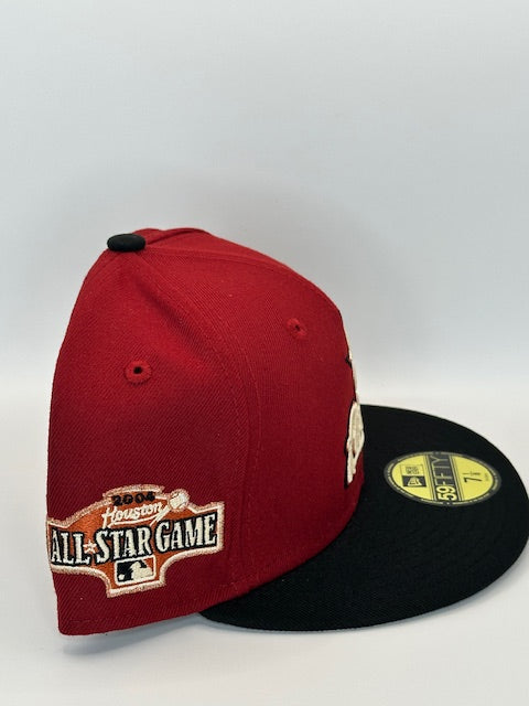 Astros Maroon Black 2004 All Star Game
