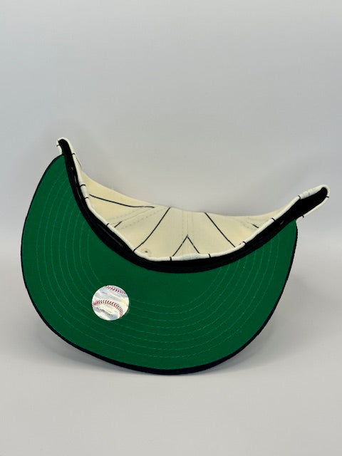 Astros Pin Stripe Cream Navy Blue Gold 35 Grt Yrs