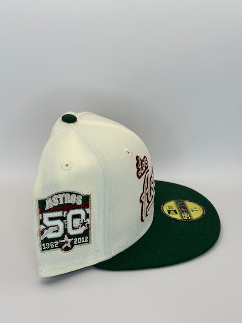 Los Astros Cream Green 50 Yrs 1962 2012