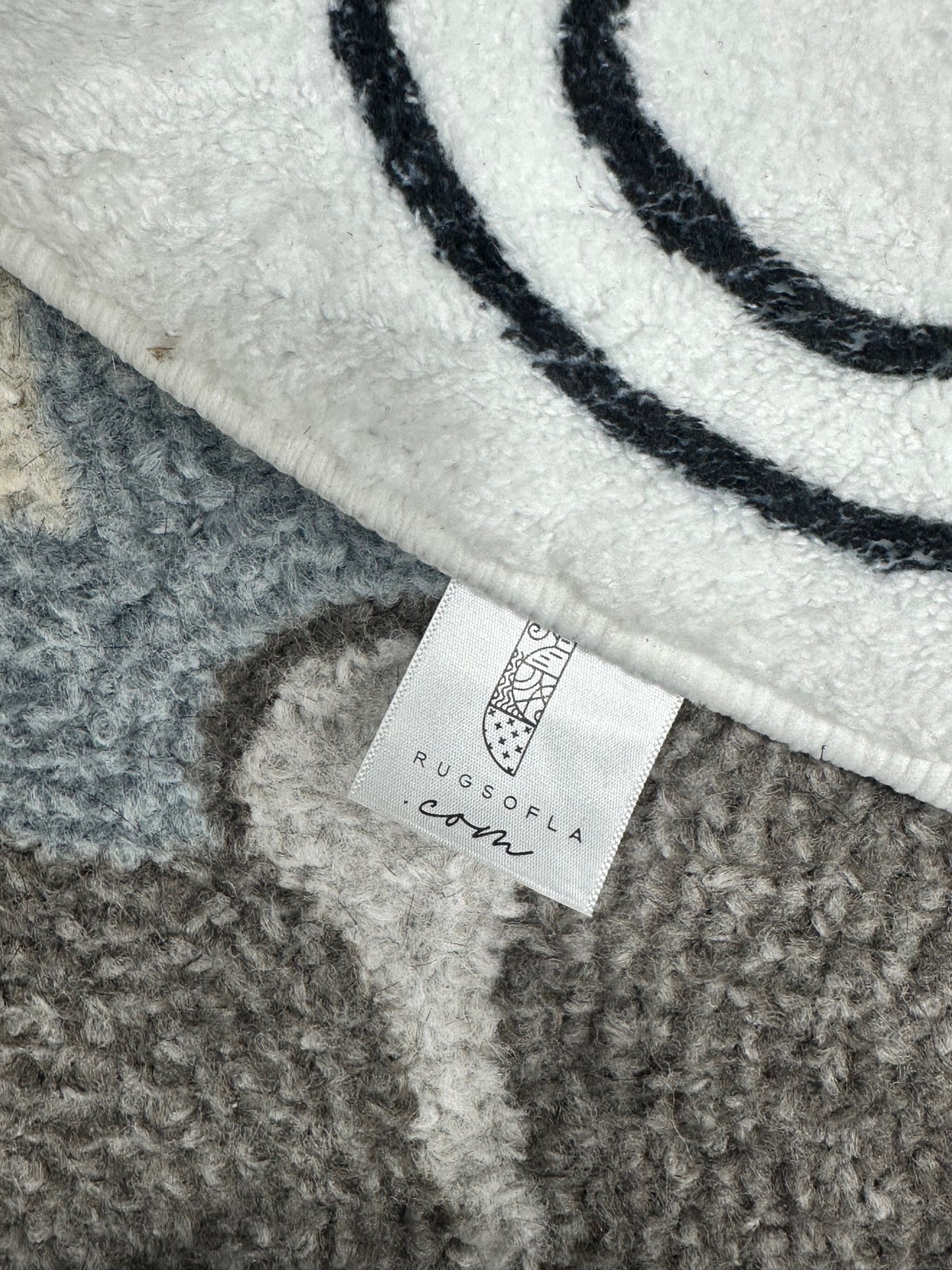 Chrome Hearts X Rolling Stones Inspired Rug - Rugs of LA - 29" by 29"