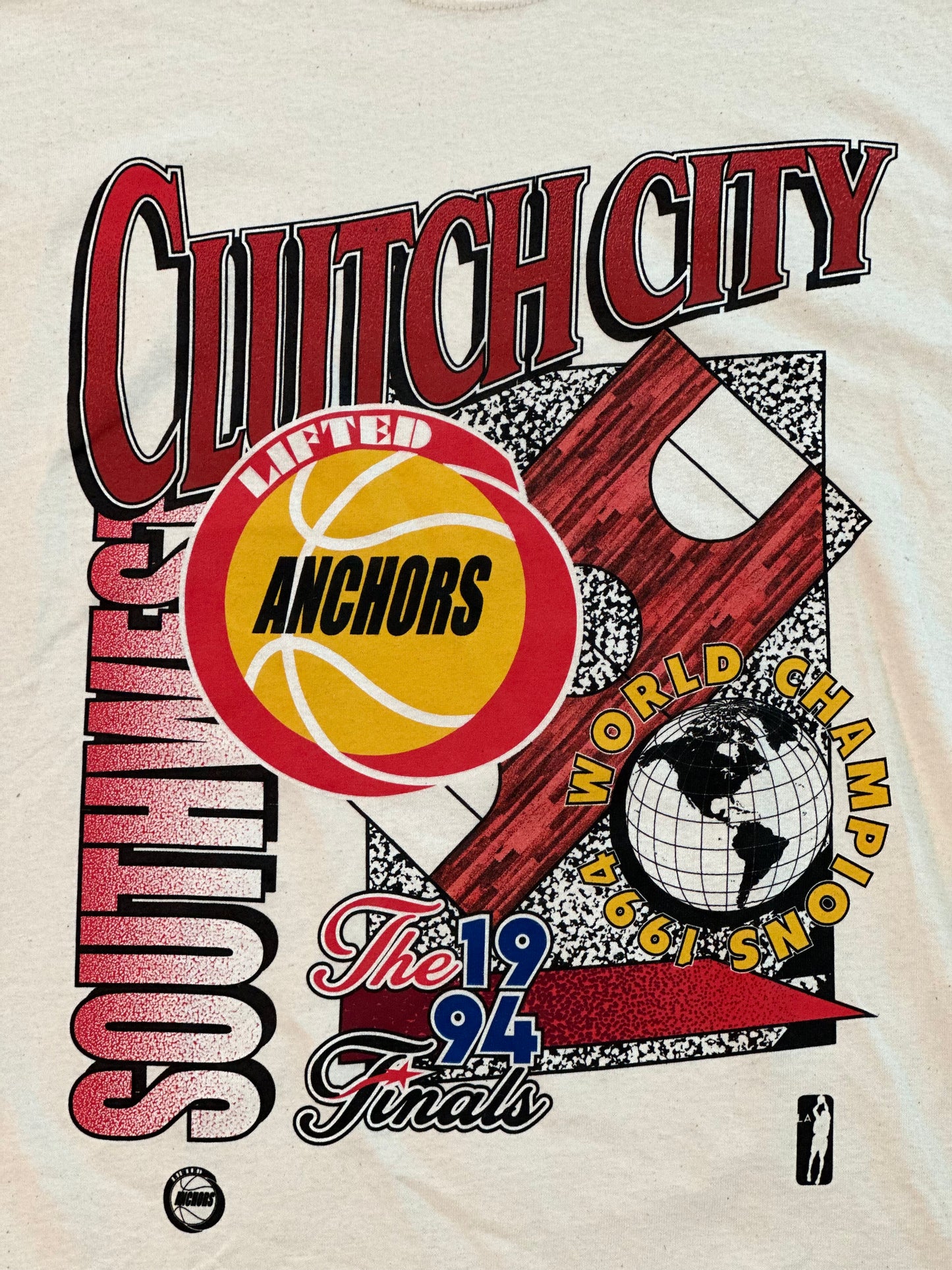 Lifted Anchors Clutch City Champions Tee Cream