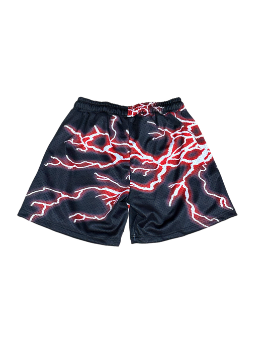 Arcetich Texans Lighting Mesh Shorts - Black