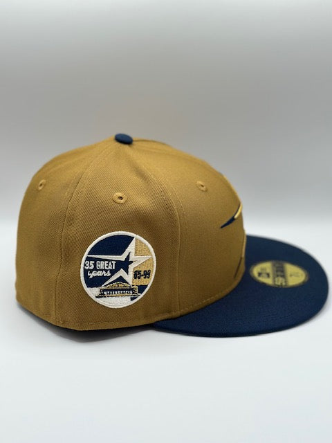 Astros 35 Great Years Copper Navy Blue