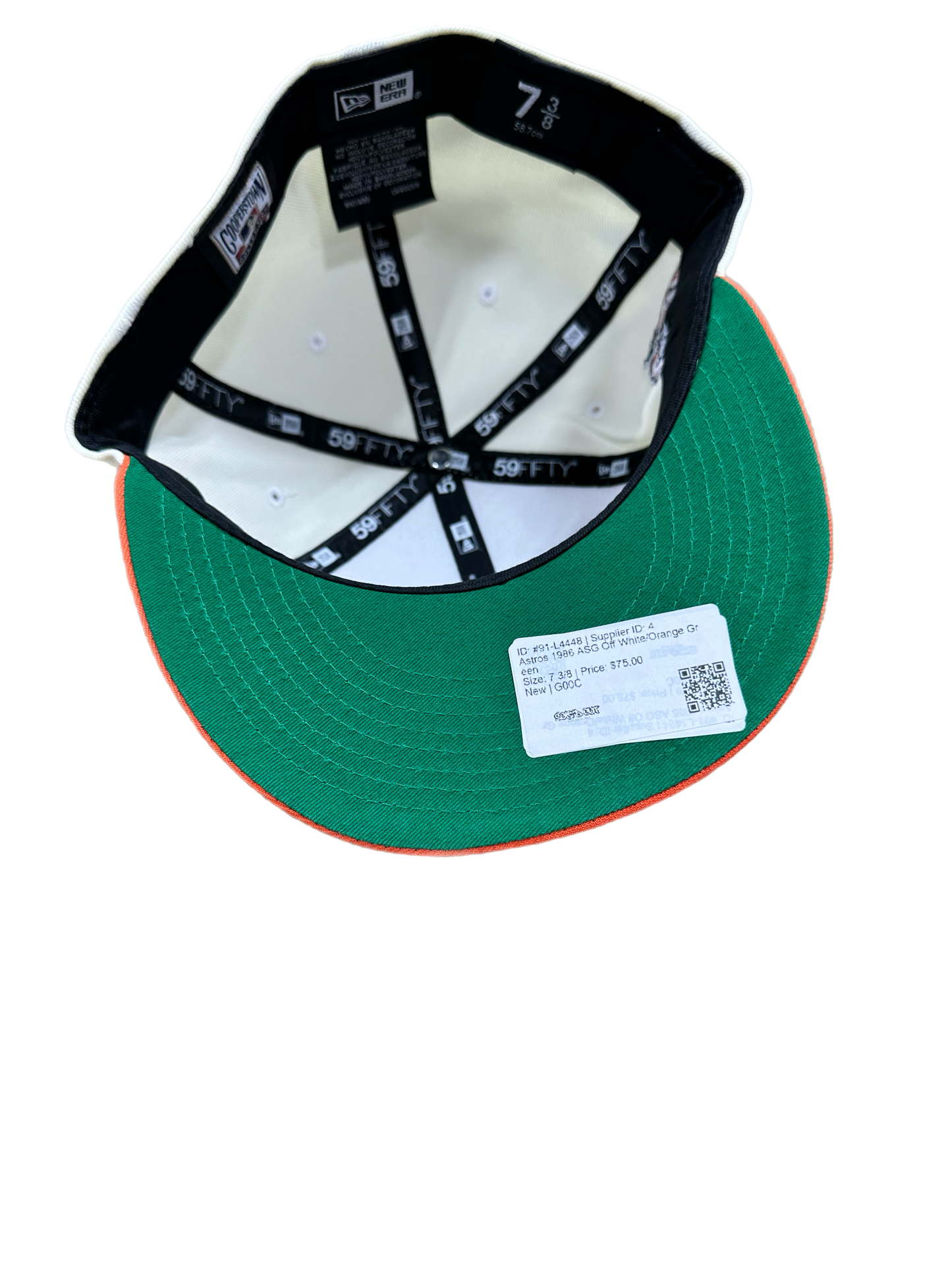 Astros 1986 ASG Off White/Orange Green