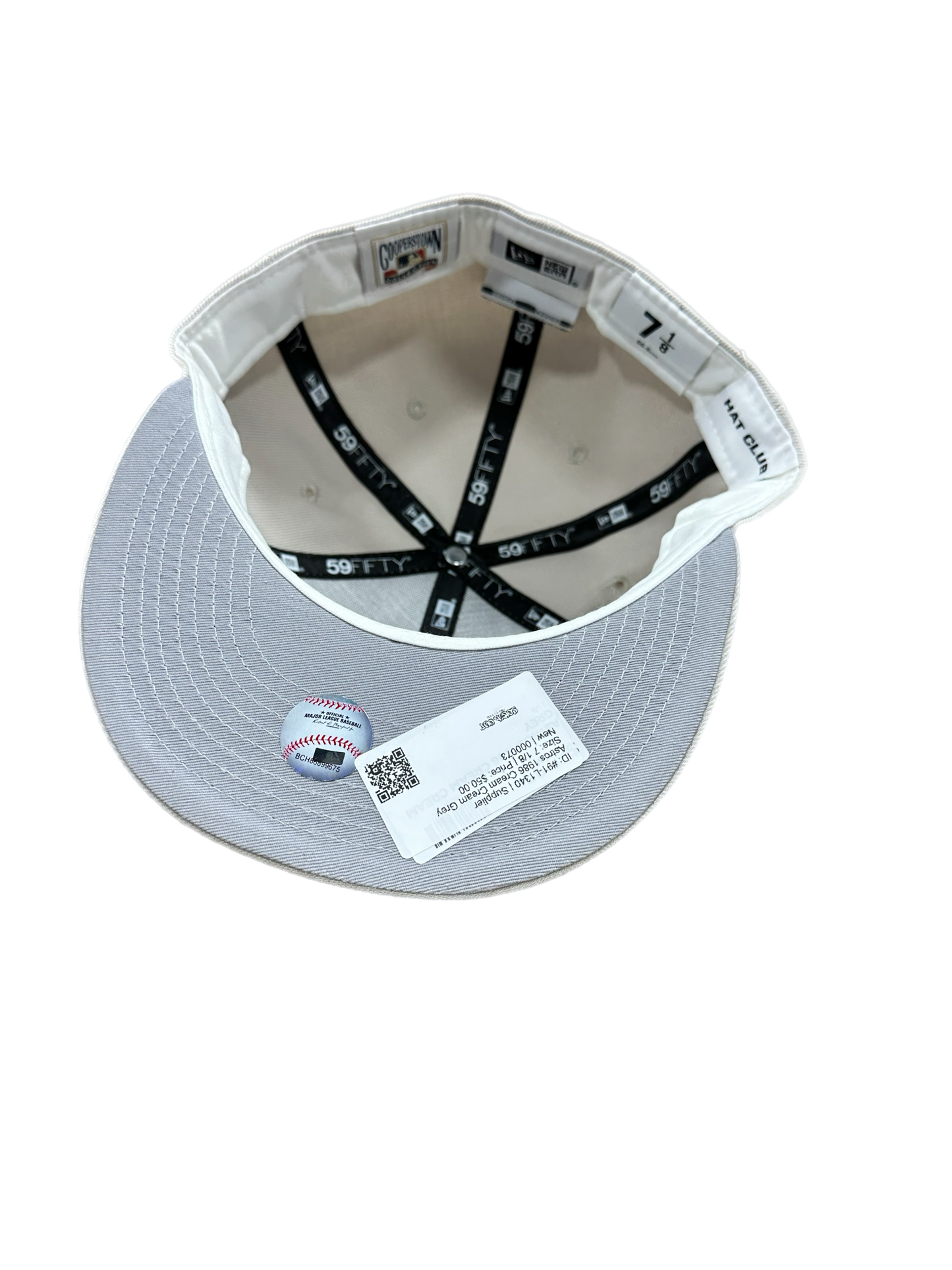 Astros 1986 Cream Cream Grey