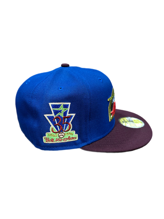 Astros 35th Ann Blue/Maroon