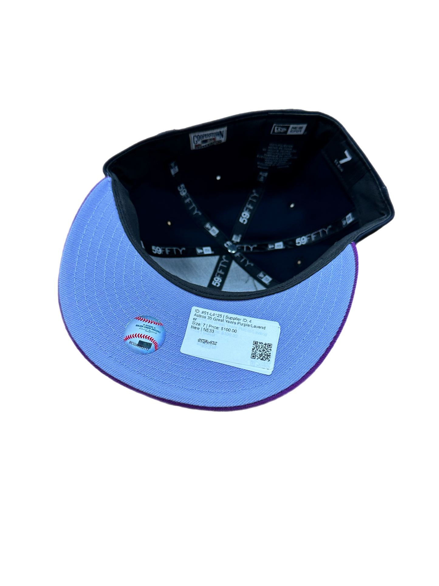 Astros 35 Great Years Purple/Lavender