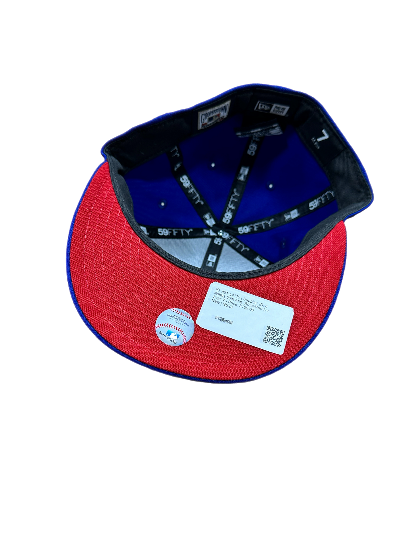 Astros 50th Ann. Roya/Red UV