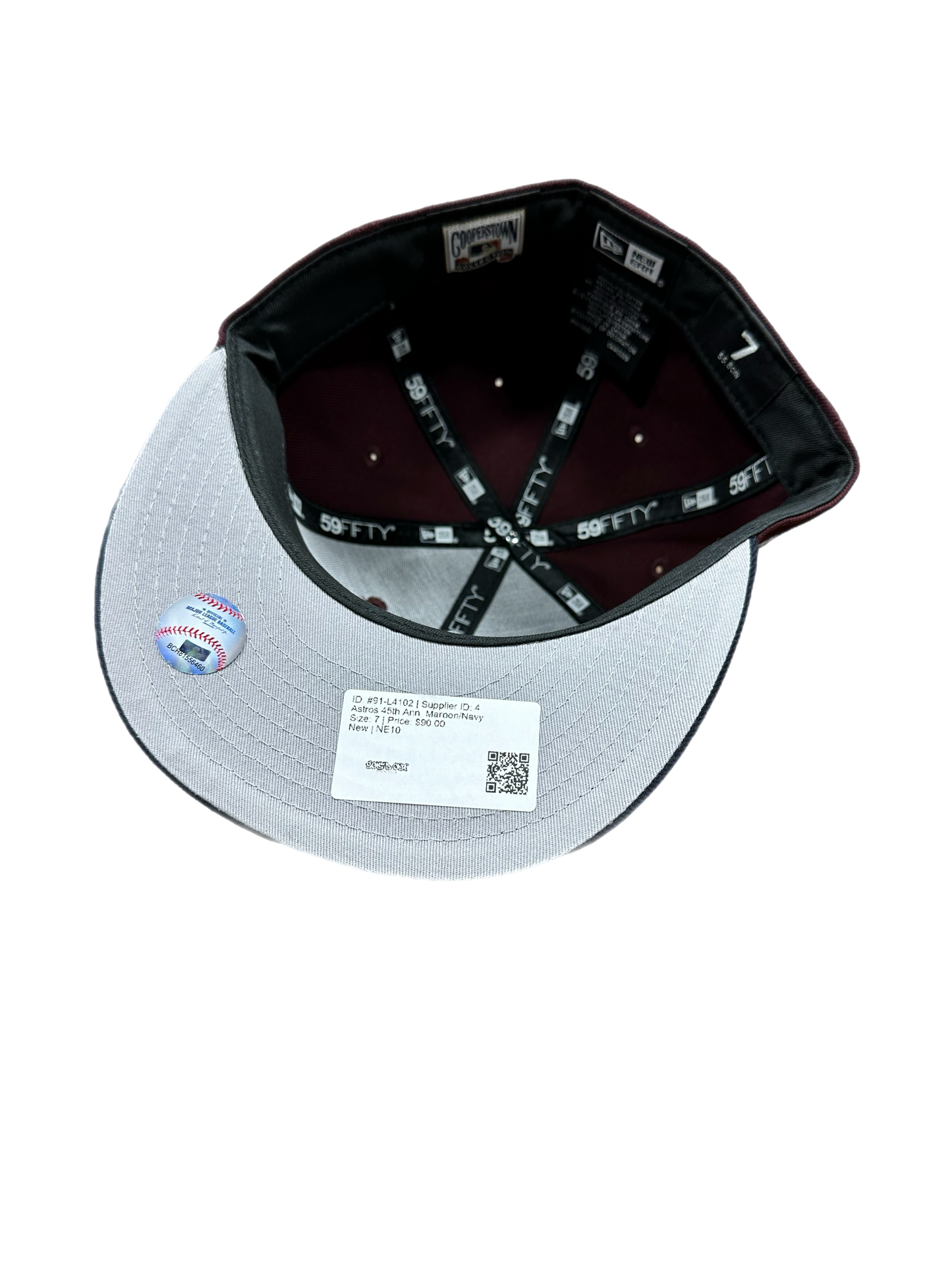 Astros 45th Ann. Maroon/Navy