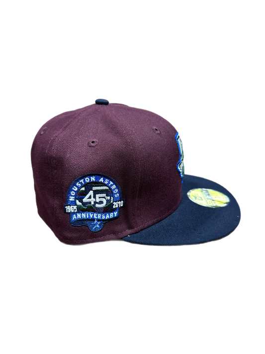 Astros 45th Ann. Maroon/Navy
