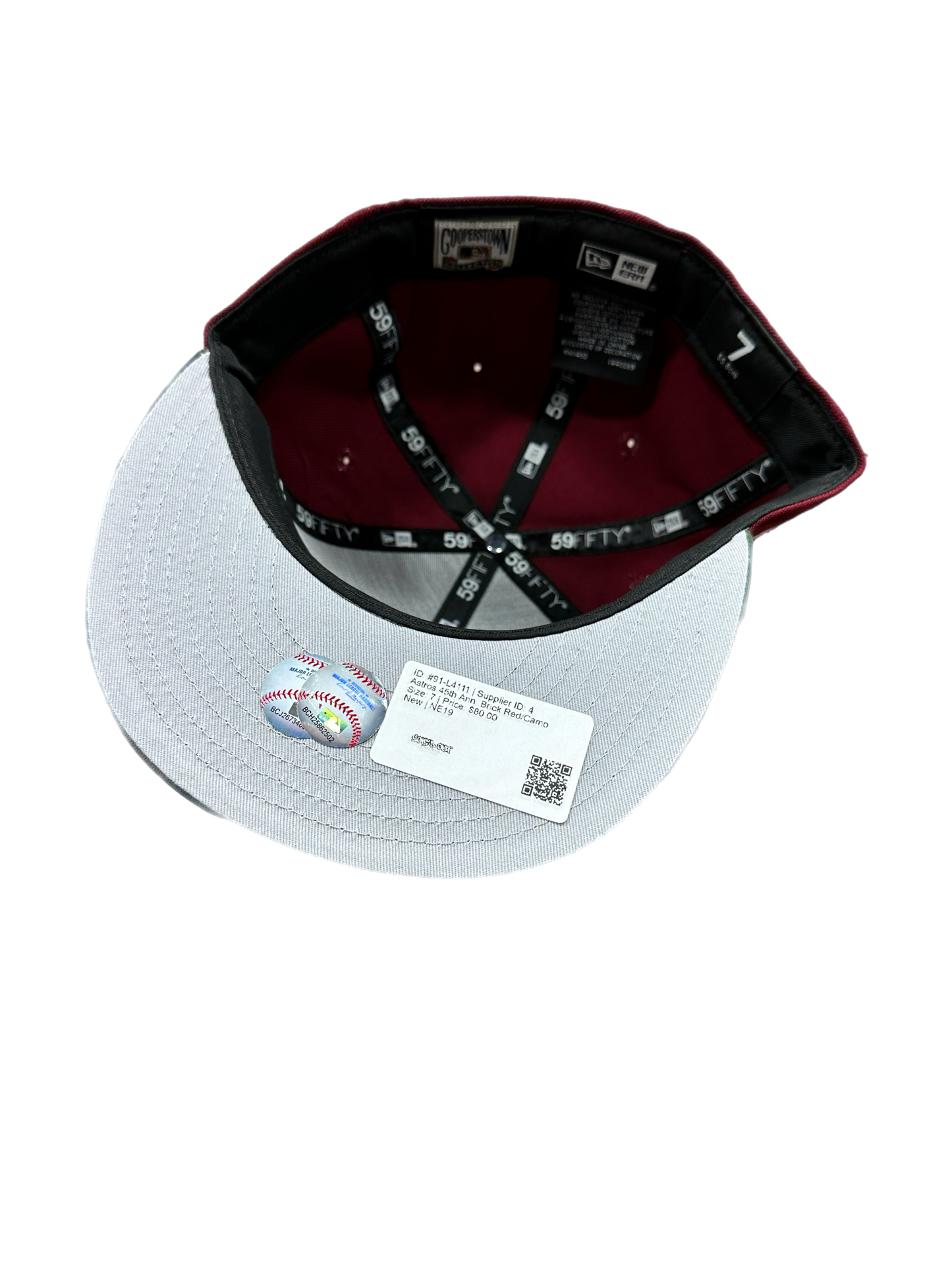 Astros 45th Ann. Brick Red/Camo