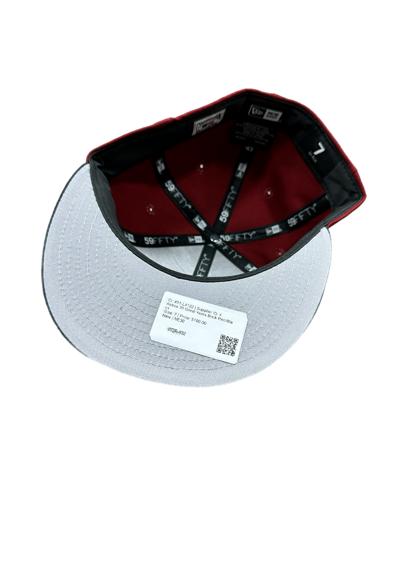 Astros 35 Great Years Brick Red/Black