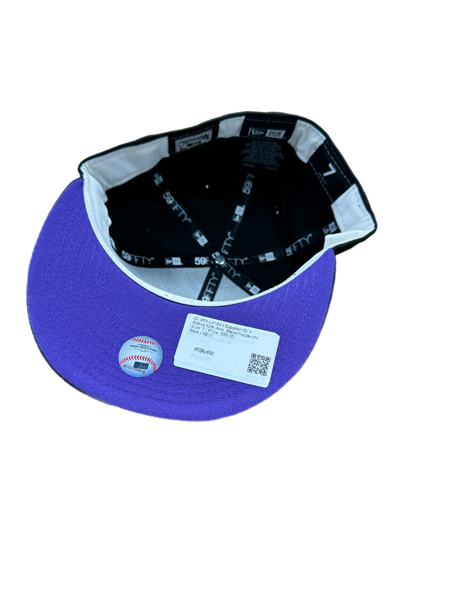 Astros 50th Ann. Black/Purple UV