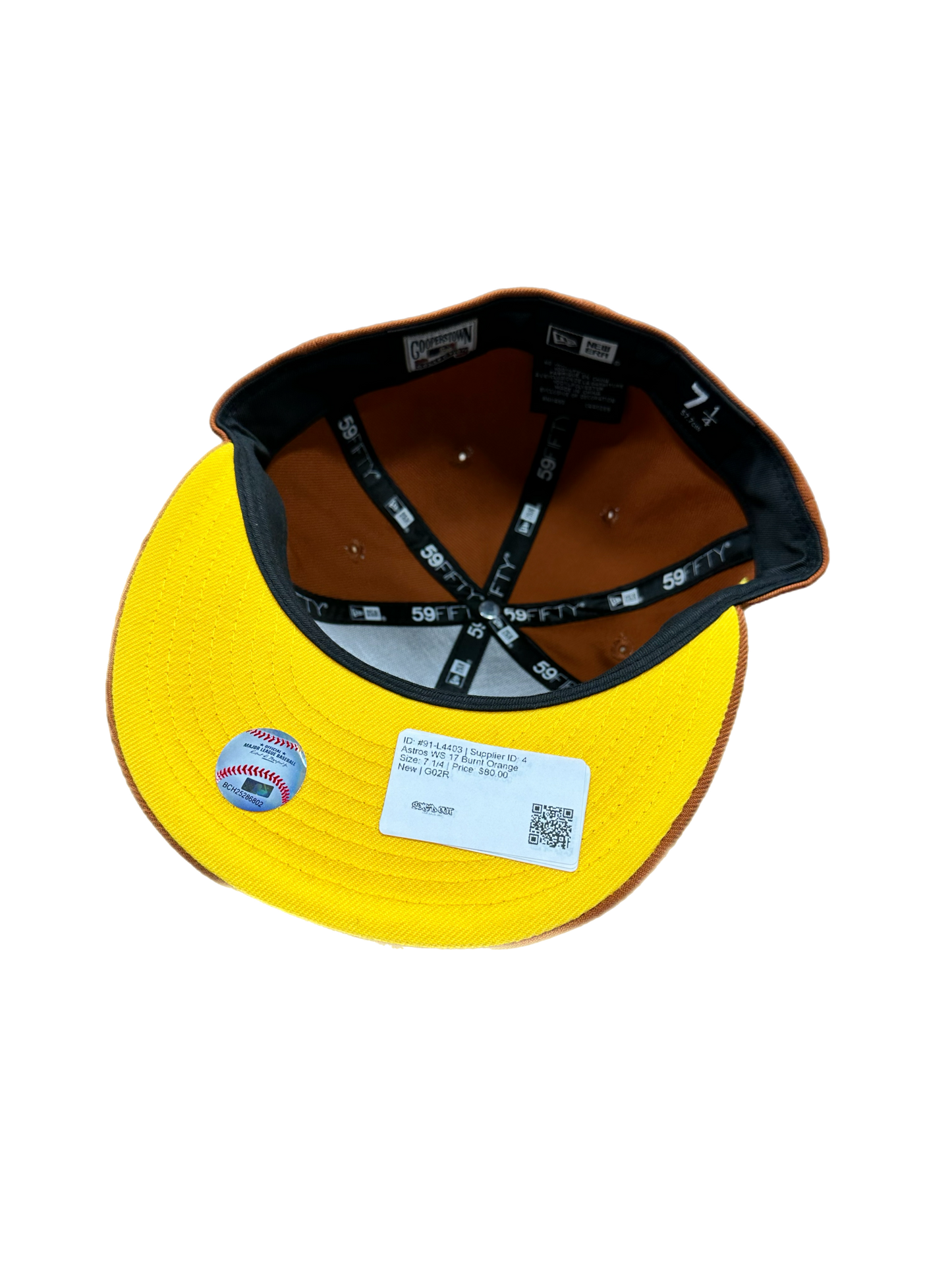 Astros WS 17 Burnt Orange