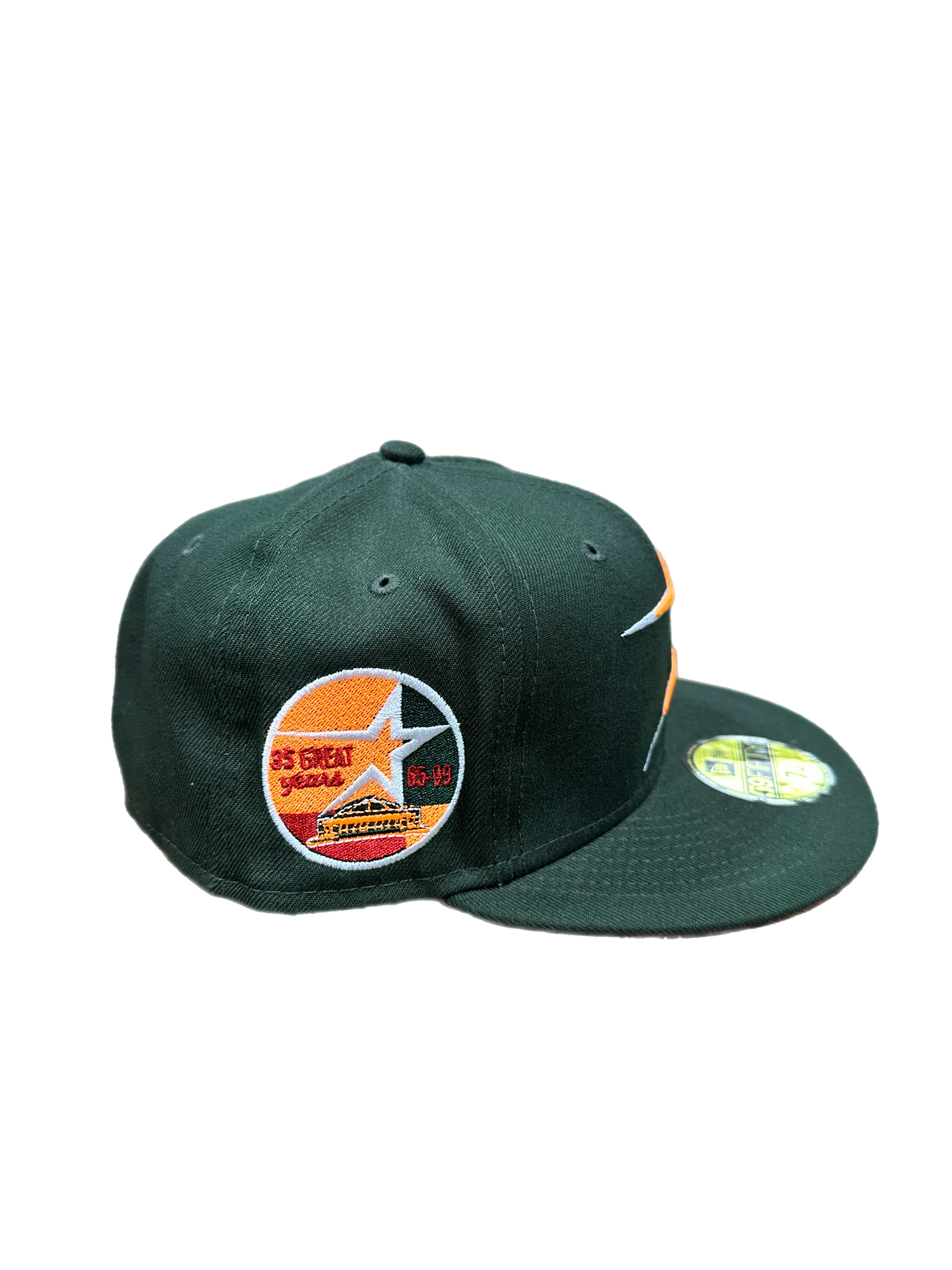 Astros 35 Great Yrs Park Olive Orange