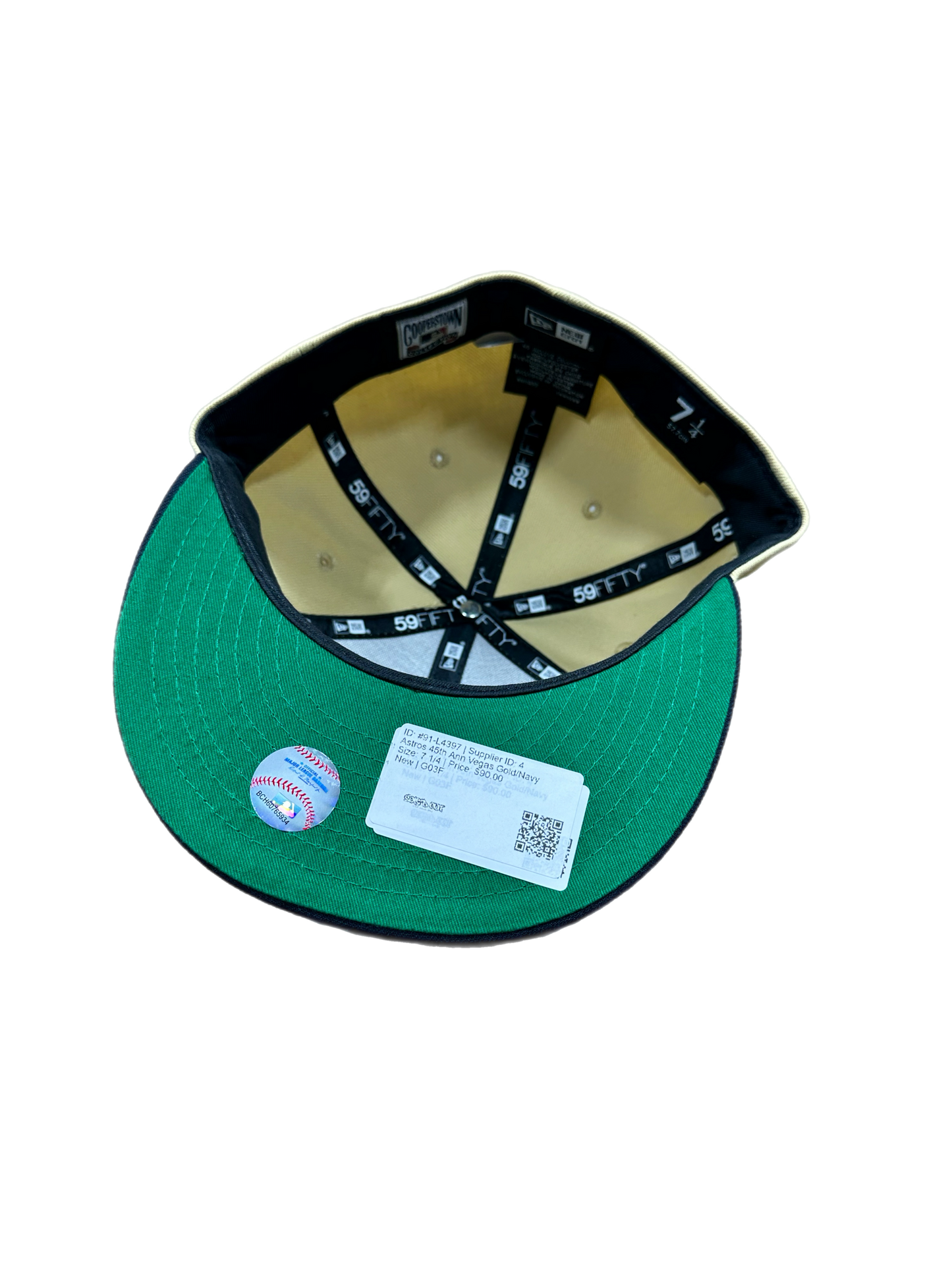 Astros 45th Ann Vegas Gold/Navy