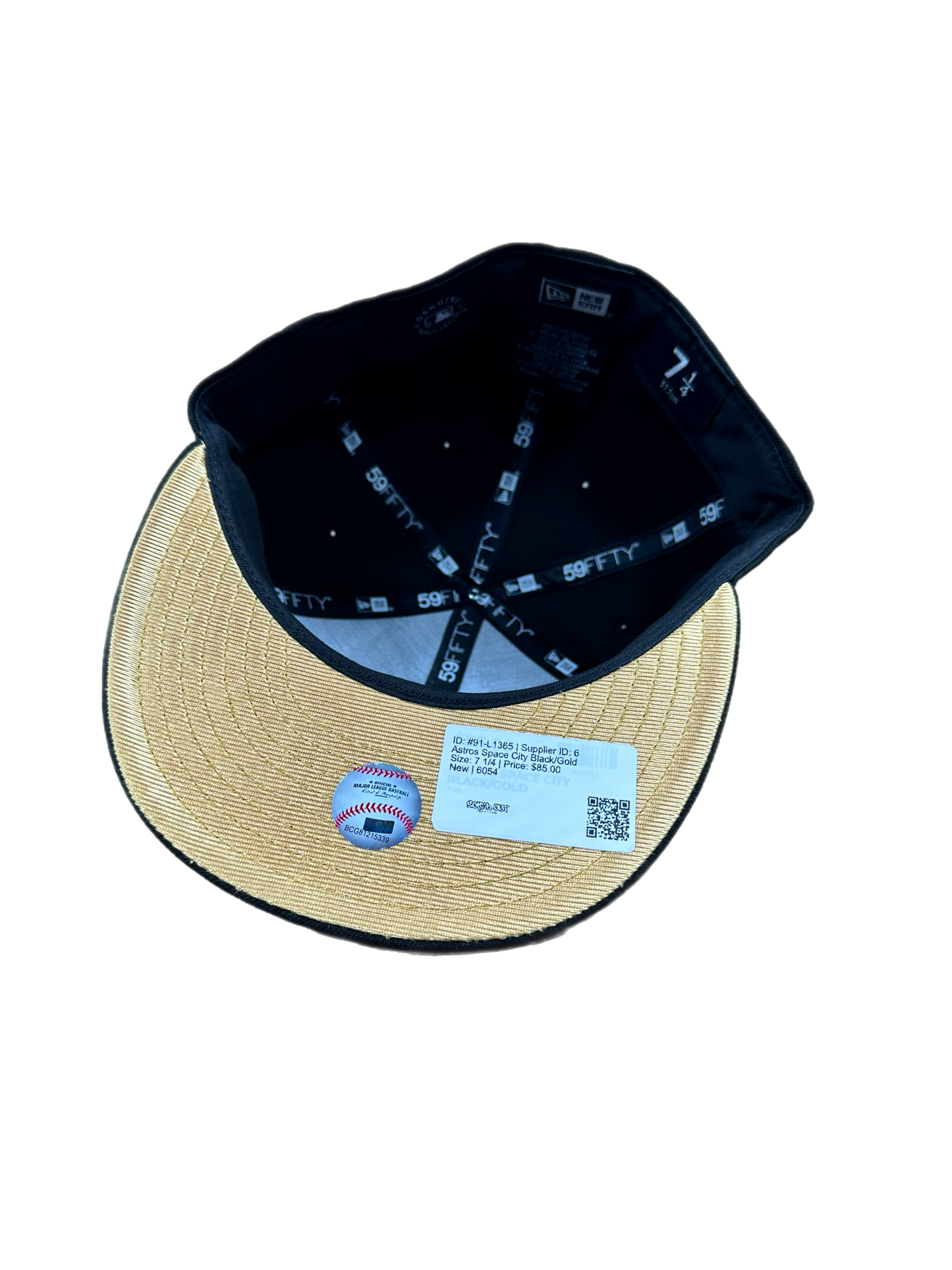 Astros Space City Black/Gold