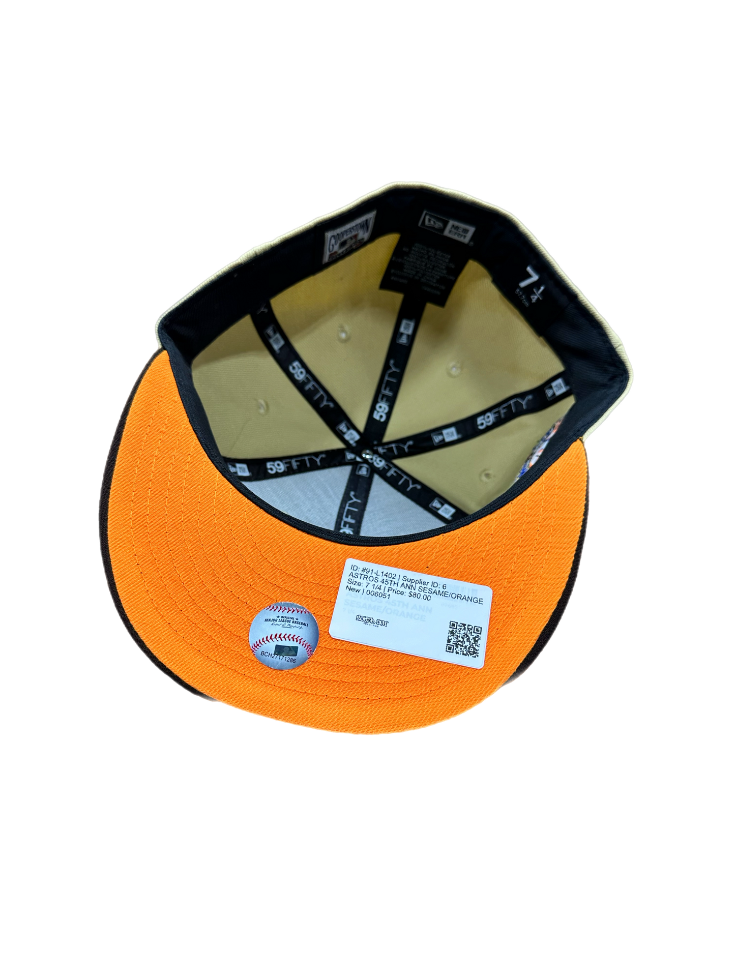 ASTROS 45TH ANN SESAME/ORANGE