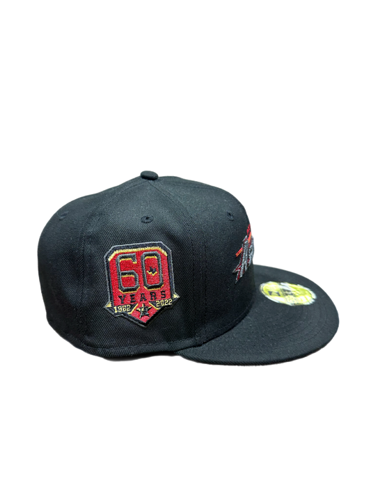Astros 60 Years Black Black Red
