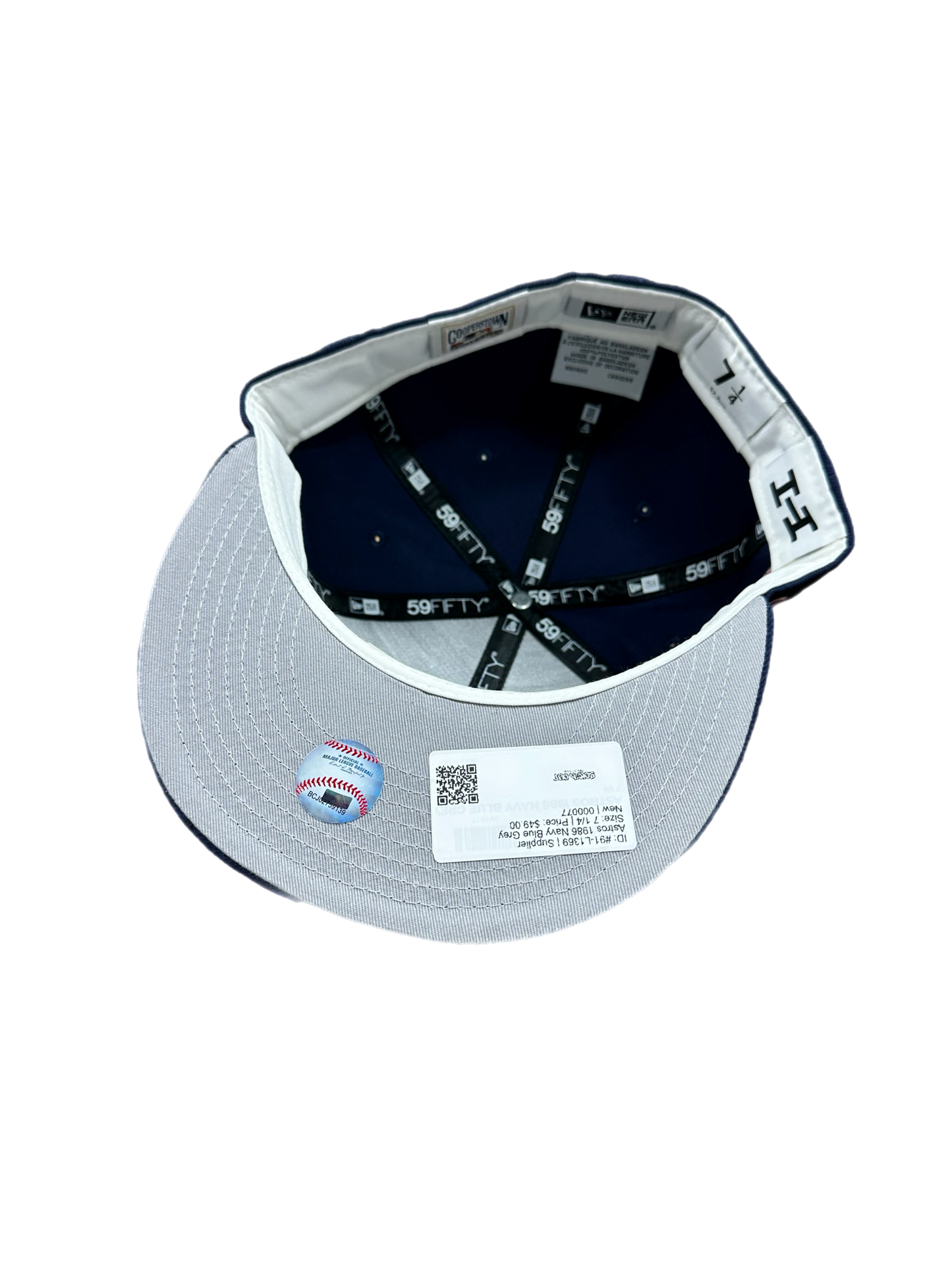 Astros 1986 Navy Blue Grey