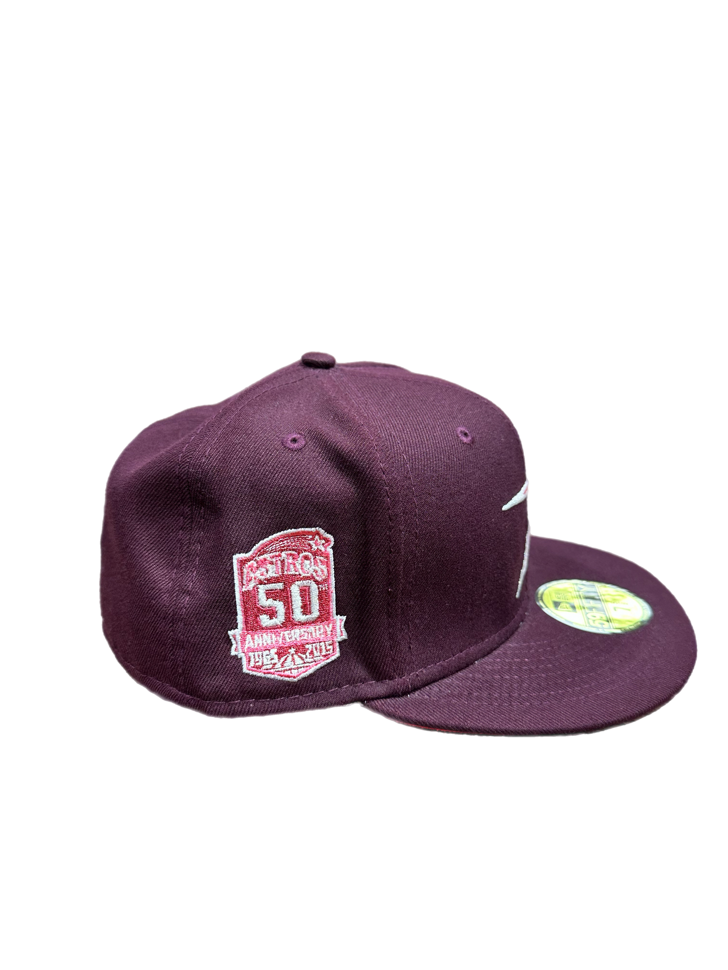 Astros 50th Ann Burgundy Pink UV
