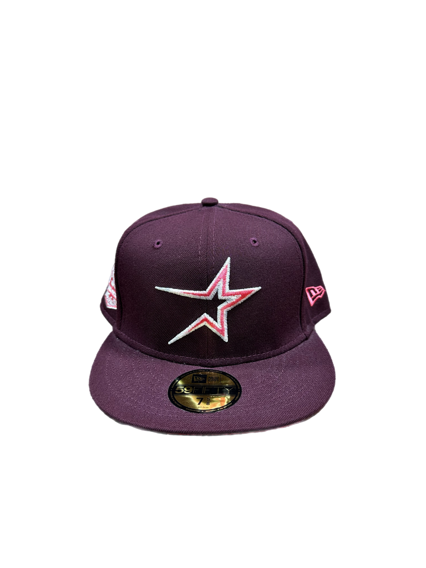 Astros 50th Ann Burgundy Pink UV