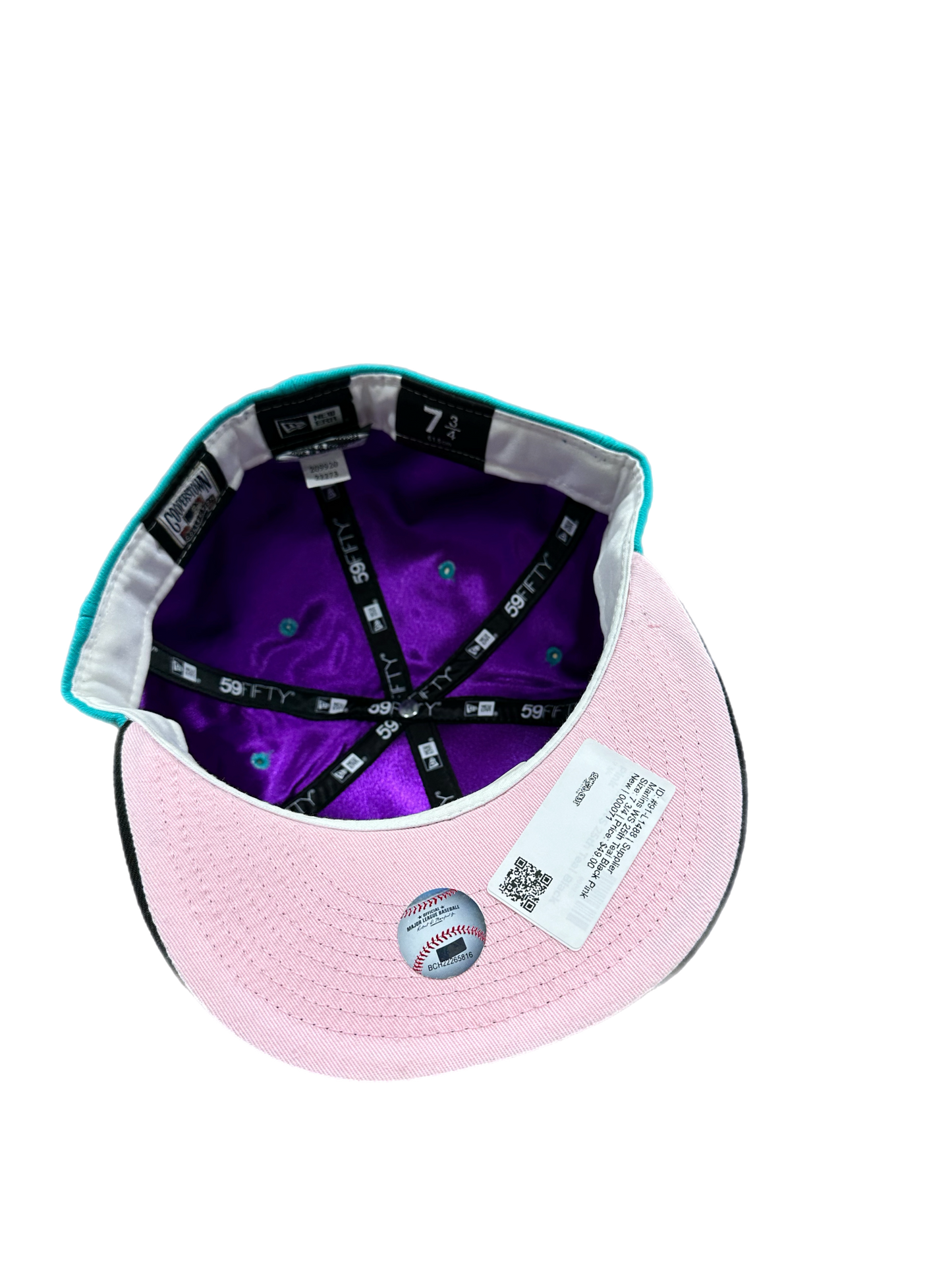 Marlins WS 25th Teal Black Pink