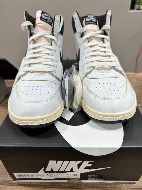 Nike Jordan Air Ship PE SP A Ma Maniere White Black - Size 12 (Pre-Owned)