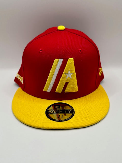Astros Houston Red Yellow A