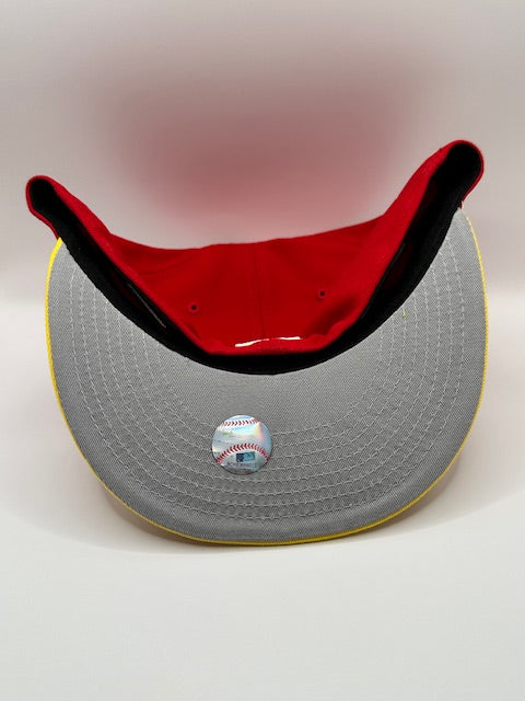 Astros Houston Red Yellow A