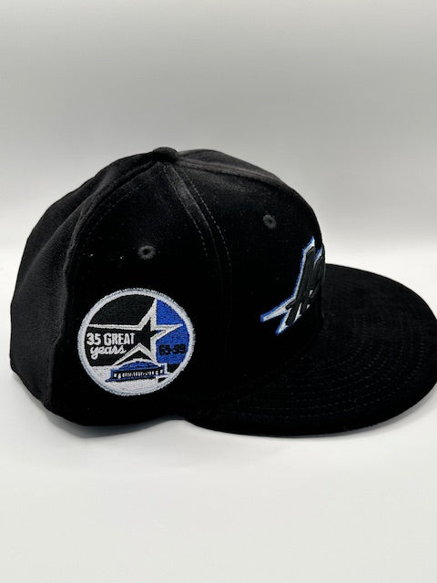 Astros 35 Great Years Satin Black Blue