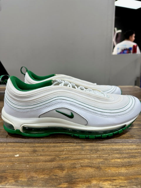 Nike Air Max 97 White Pine Green - Size 11.5 (Pre-Owned - No Box)