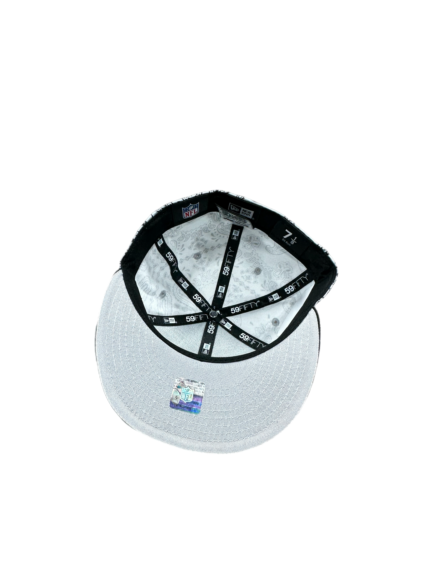 Texans Grey Black Bandana