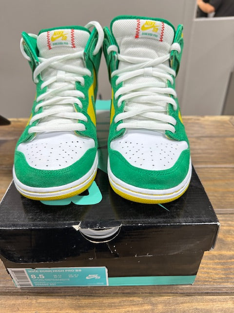 Nike SB Dunk High Oakland Athletics - Size 8.5 (Pre-Owned)