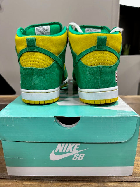 Nike SB Dunk High Oakland Athletics - Size 8.5 (Pre-Owned)